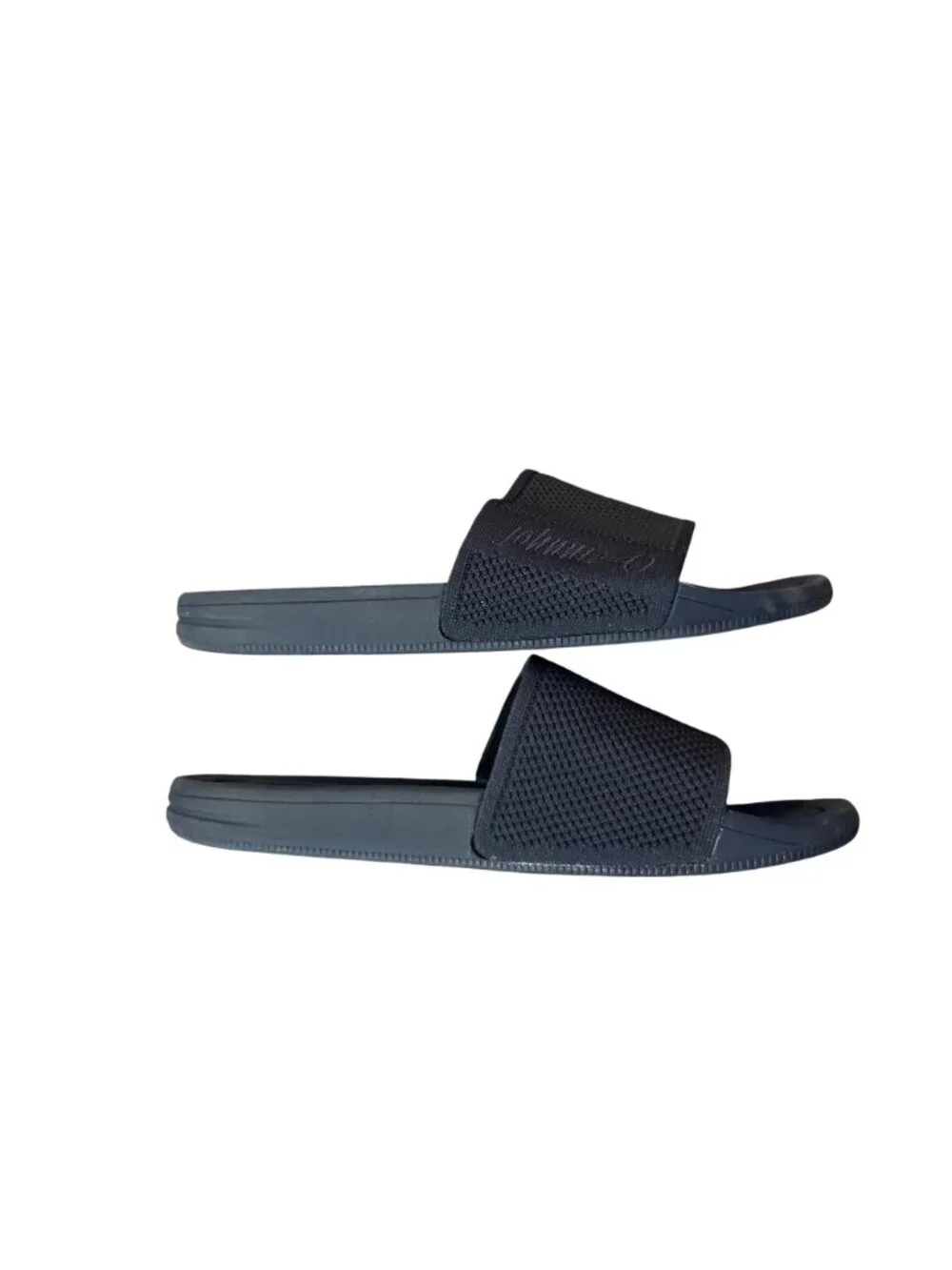 Johnnie-O Mens 10M Navy Athletic Slide Sandals Mesh Strap Used